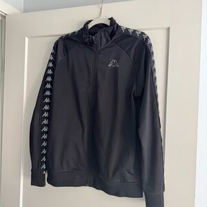 Kappa Black Track Jacket